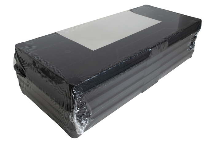 Lagerhylla Plast 134 x 60 cm - 25 kg/hyllplan Gardeco